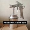 DỤNG CỤ PHUN SƠN F75 BÌNH DƯỚI 750CC ĐẦU PHUN 1.8MM