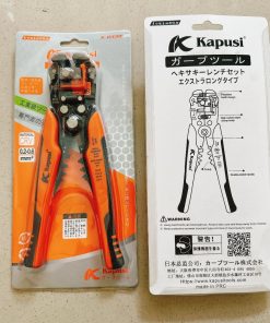 Kìm tuốt dây điện, dây cáp, bấm cos đa chức năng tự động 0.2 - 6mm , 0.2-10MM Kapusi cao cấp